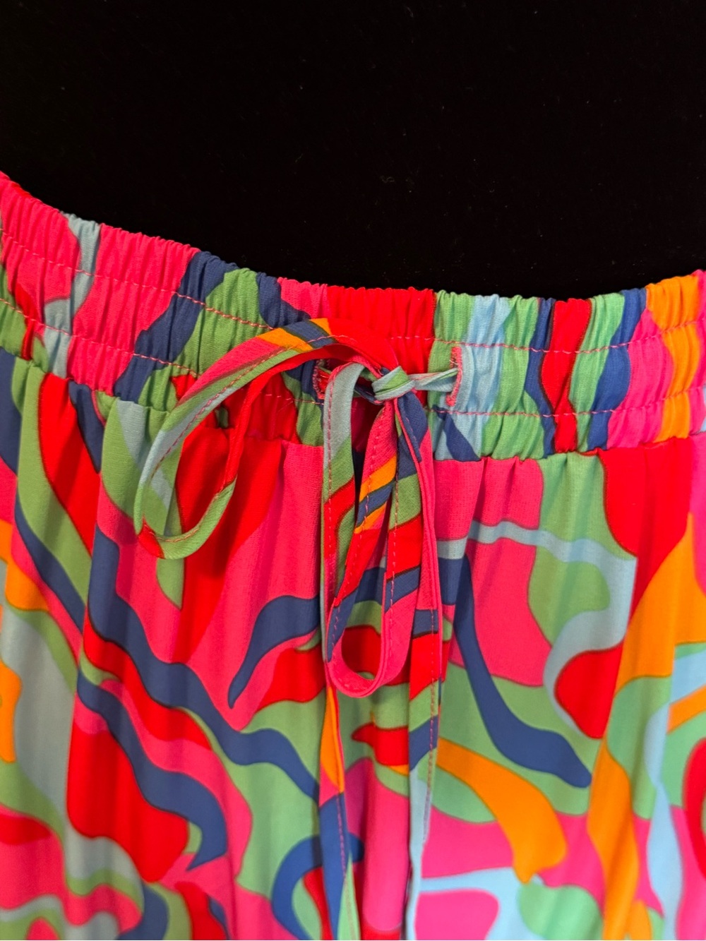 Amazon Earkoha Boho Tiered Maxi Skirt - Multicolor Swirl - Size XL - Picture 7 of 10